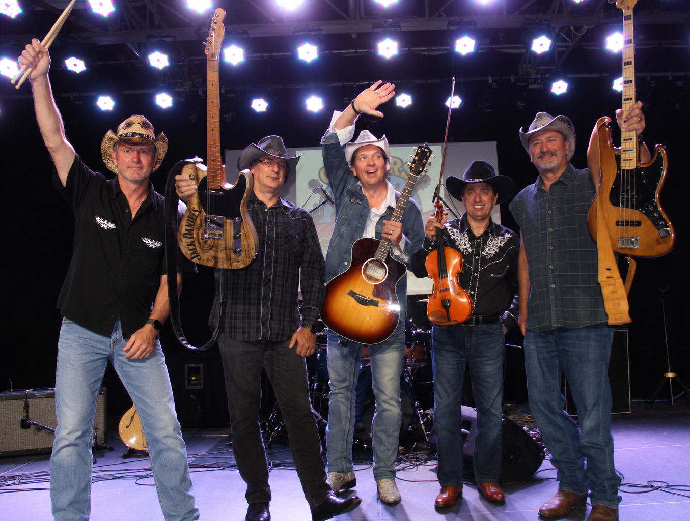 Guitars Cadillacs performing live