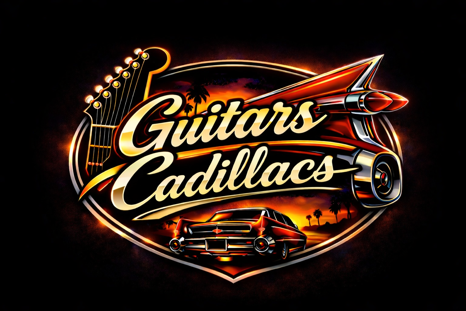 Guitars Cadillacs logo