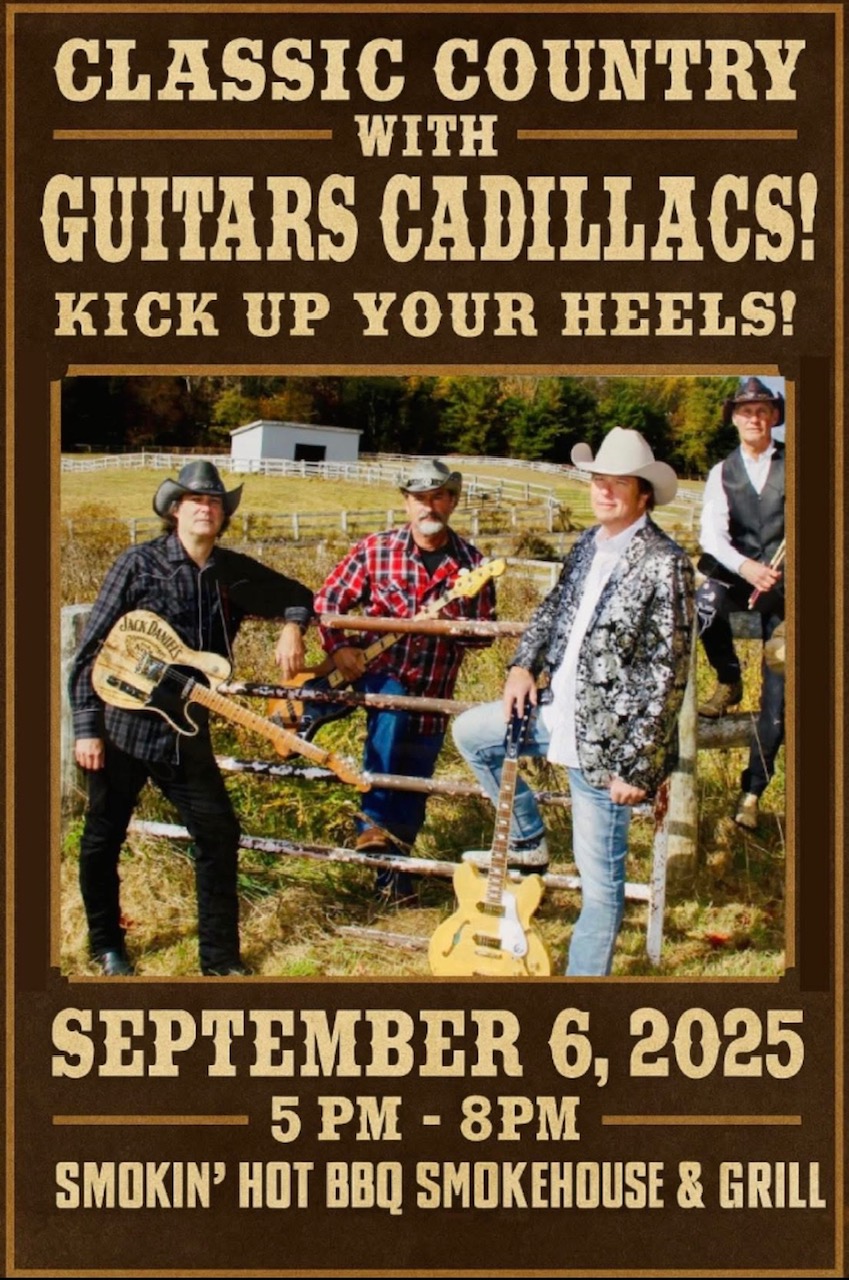 Smokin' Hot BBQ event poster