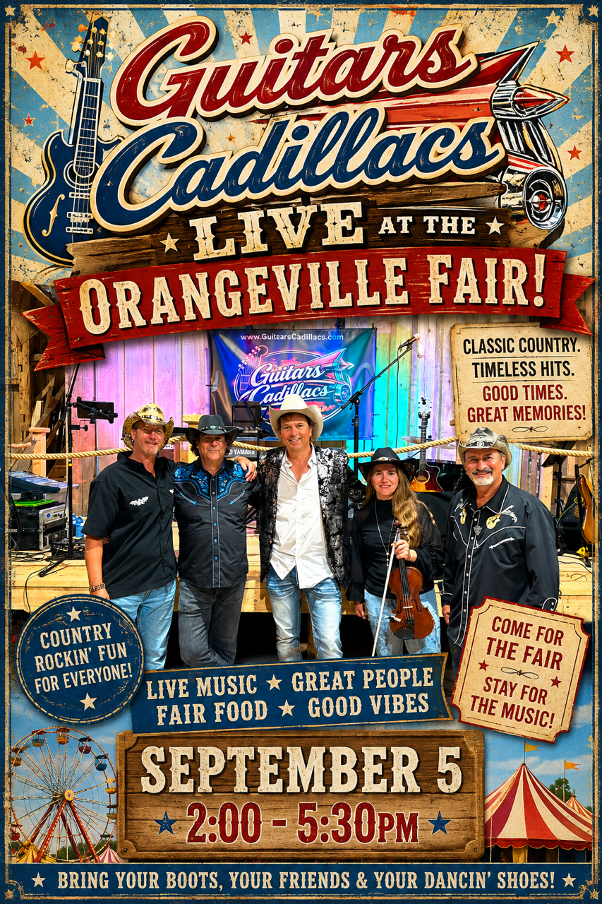 Orangeville Fair event poster