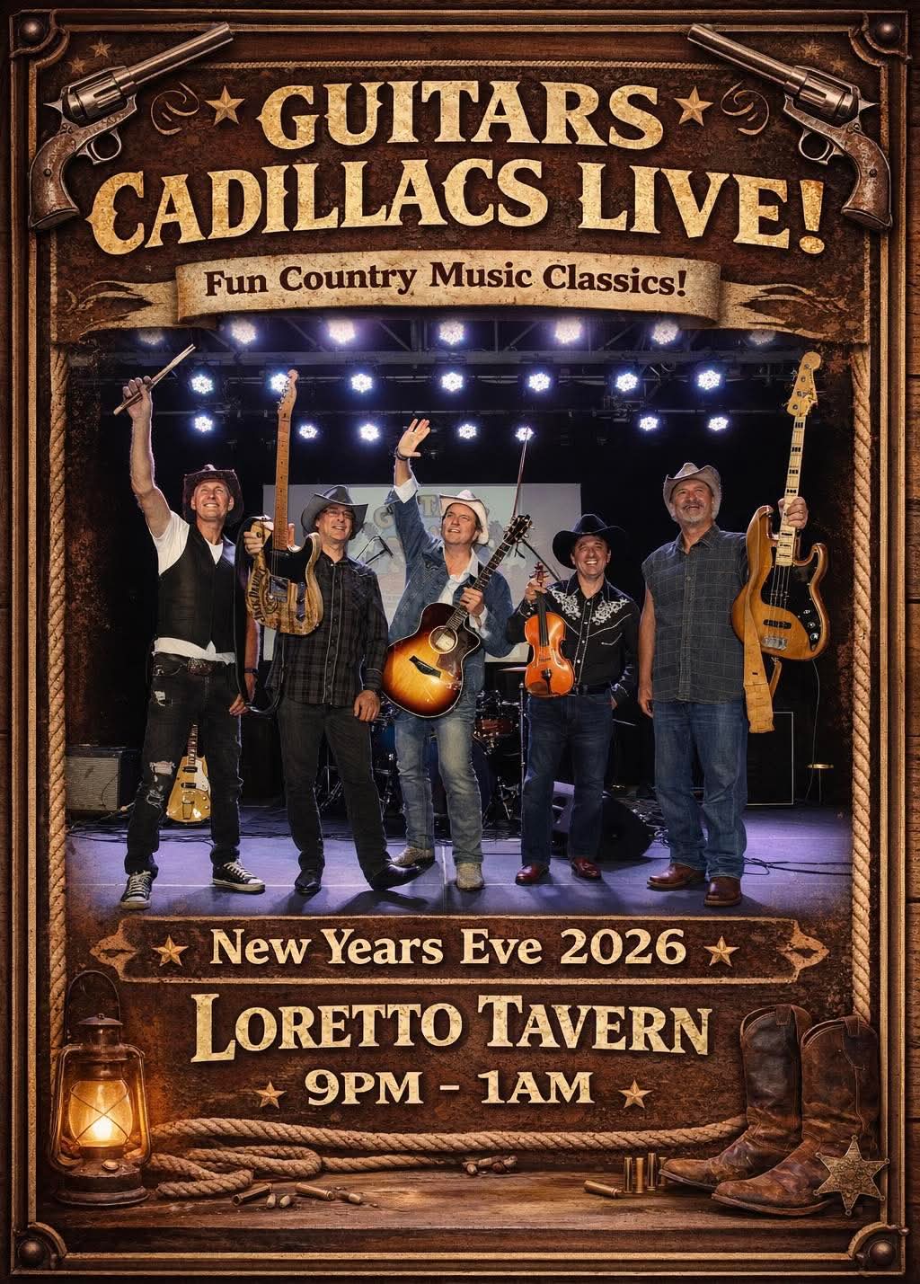 New Year's Eve 2026! event poster